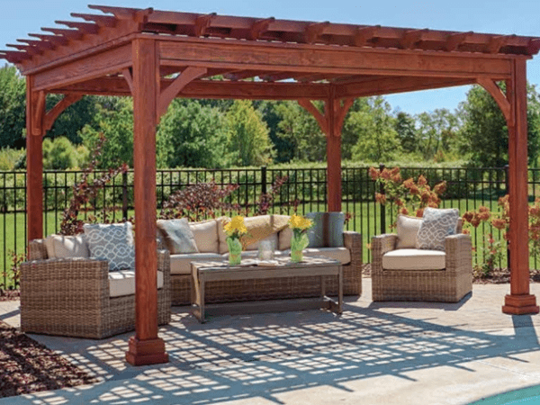 Pergola in Owasso, Oklahoma