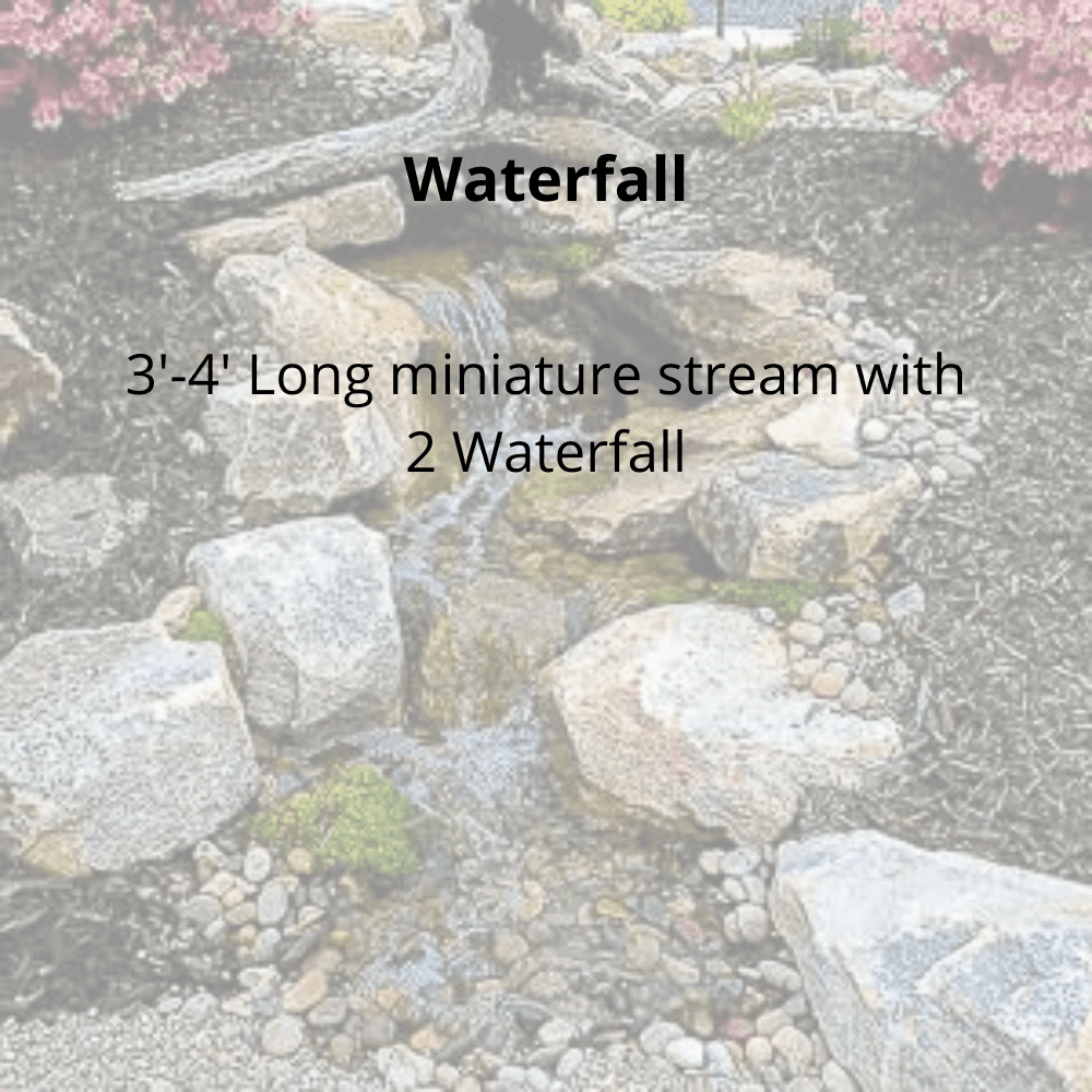 Waterfall Design Installation in Tulsa, Oklahoma