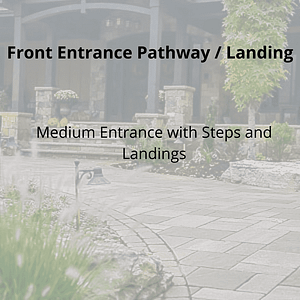 Entrance Pathway Landing-M